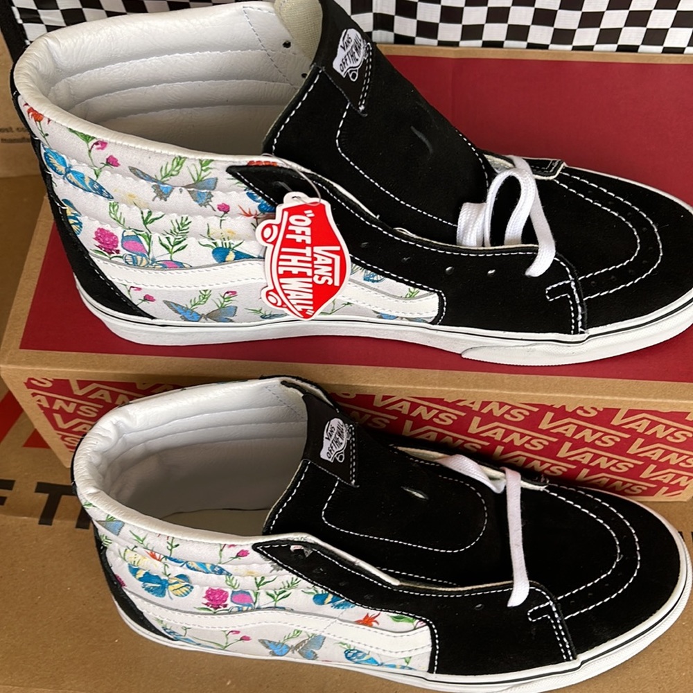 Vans Butterfly Floral Marshmallow WMNS sneakers - Picture 5 of 16